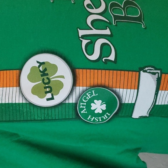 St. Patrick's Day T Shirt Adult M Green Shenanigans Irish Shirt - Picture 3 of 8